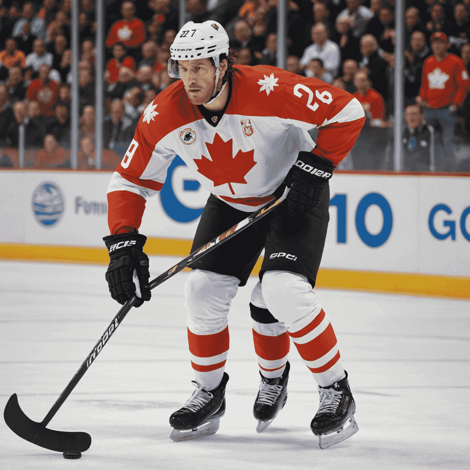 An image related to Canadian sports and athletics news, such as a hockey player or Olympic athlete.